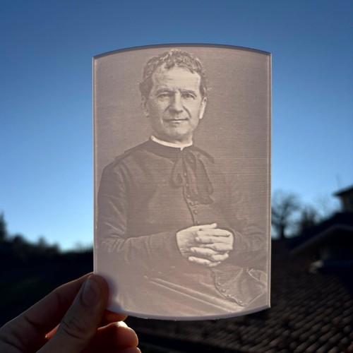 Don bosco litofania - don,