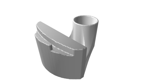 Supporto base curvo per - base,