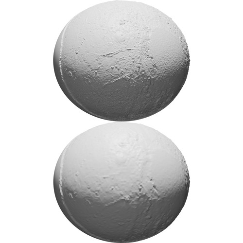 Litofania pianeta plutone - litofania,