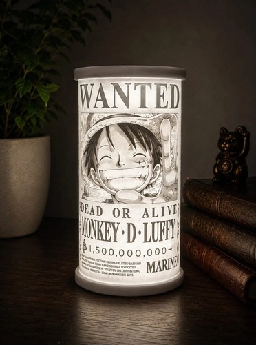 Lampada litofania one piece - lampada,