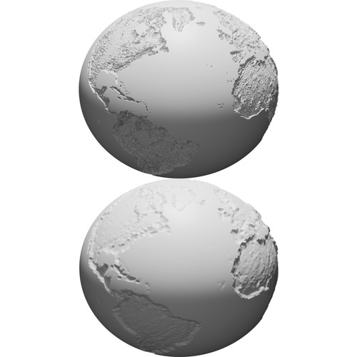 Litofania terra modello - terra,
