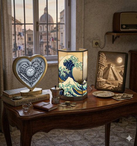 Lampada personalizzata - lampada,